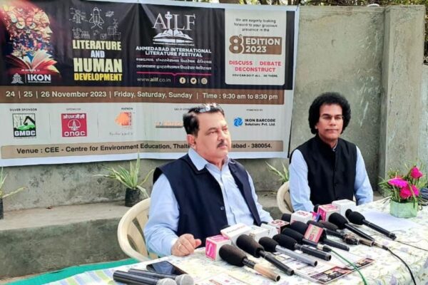 Ahmedabad International Literature Festival will be held on 24th, 25th and 26th November 2023