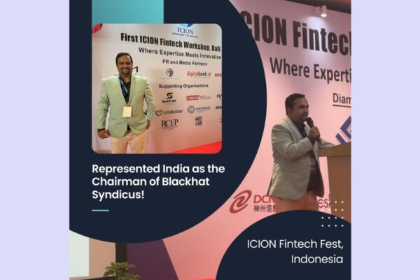 Sachin Salunkhe Leads India’s Pioneering Role in Global Fintech Evolution at ICION Fest