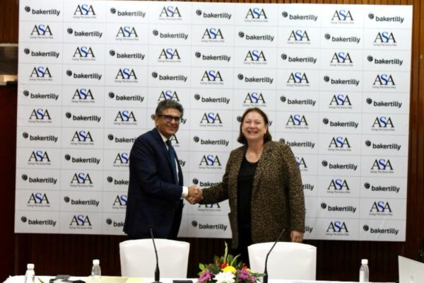 Leading Consultancy & Accounting Firm ASA joins Baker Tilly International network as their member firm in India